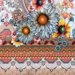 XXL Stoffpanel von Stenzo Detail Bordüre