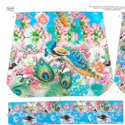 SanDaLu Taschenpanel Pfau