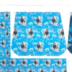 SanDaLu Taschenpanel Kombimotiv Pferde