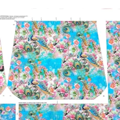 SanDaLu Taschenpanel Kombimotive Pfau