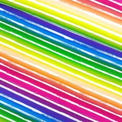 SanDaLu Jerseystoff Regenbogenstreifen auf Ballen