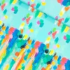 SanDaLu Voile mit bunten Pinselstrichen mint