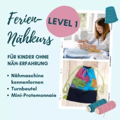 SanDaLu Nähkurs für Kinder in den Sommerferien
