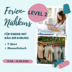 SanDaLu Sommerferien Nähkurs für Kinder und Teens