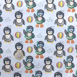 Jersey Beachtime mit Pinguinen und Wasserbällen Euro