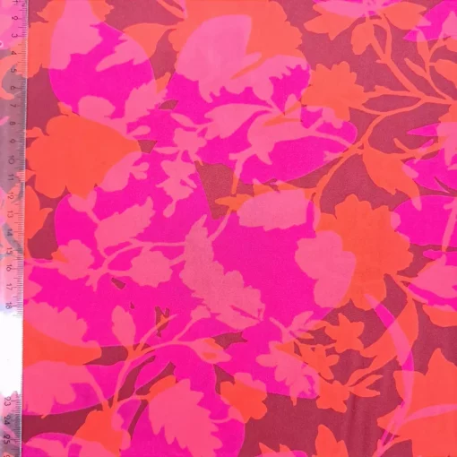 Viskose Webware rot pink Lineal