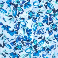 SanDaLu leichter Baumwollstoff mit Blumen