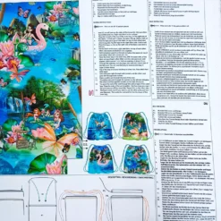 SanDaLu Canvas Panel für Turnbeutel Beschreibung