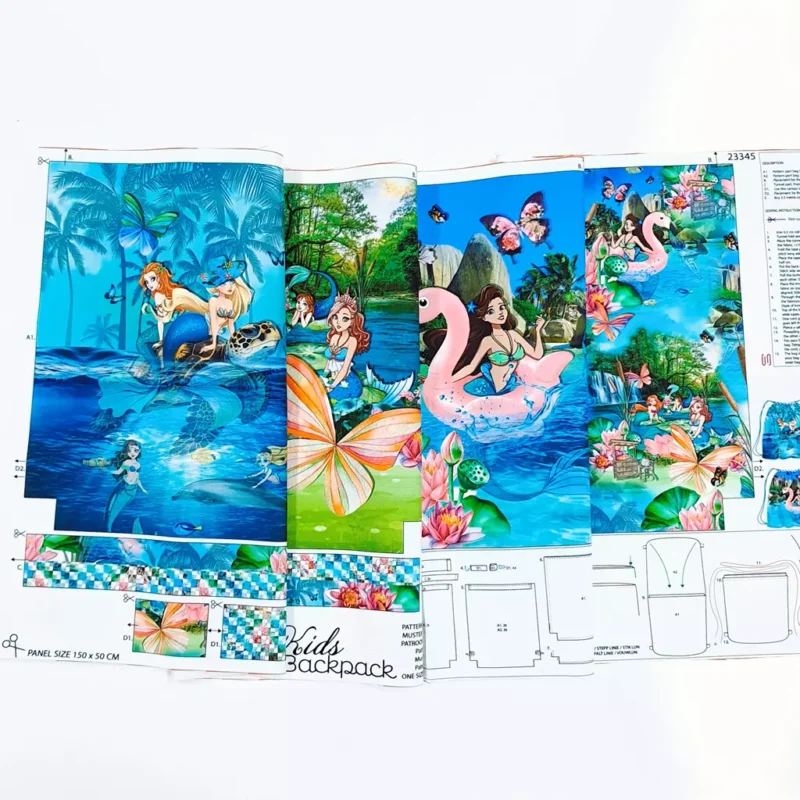 SanDaLu Canvas Panel Meerjungfrauen