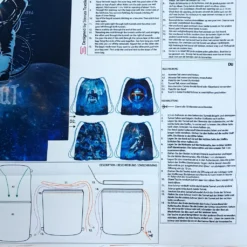 Canvas Panel für Turnbeutel Space Beschreibung