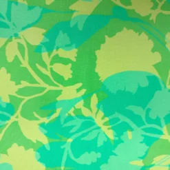 SanDaLu Jerseystoff mit Bluetenmuster alle Farben gruen Detail 1 ⋆ SanDaLu