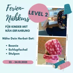 SanDaLu Kinder-Nähkurs in der Herbstferien