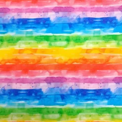 SanDaLu Sweatstoff Regenbogen