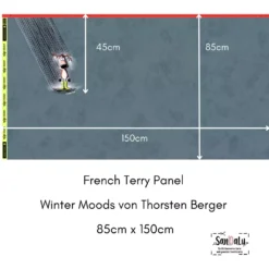 SanDaLu Thorsten Berger Sweat Panel Raindeer Maße