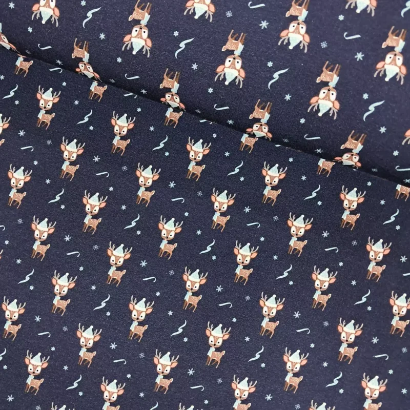 SanDaLu Sweat Rehkitz mit Mütze Ballen