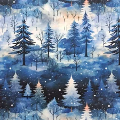 SanDaLu French Terry Winterwald Holly von Swafing