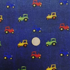 Alpensweat mit Kinder Motiven dunkelblau Euro als Größenvergleich