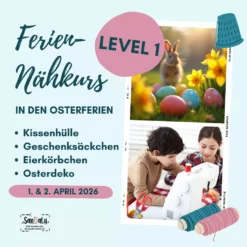 SanDaLu Ferien-Nähkurs für Kinder in den Osterferien