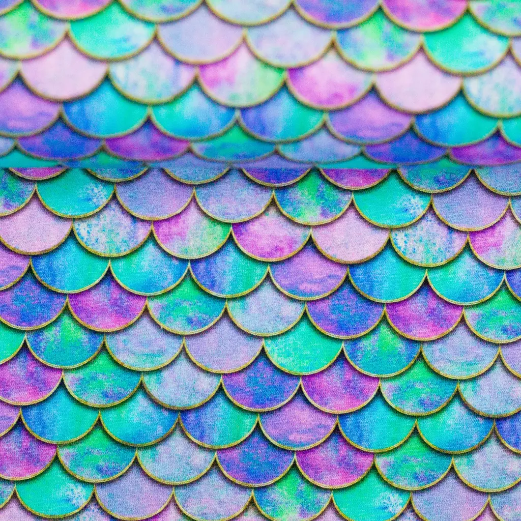 SanDaLu Meerjungfrau Schuppen jersey Melody von Swafing