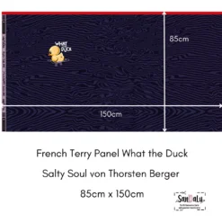 SanDaLu Stoffpanel What the Duck von Thorsten Berger mit Maßen