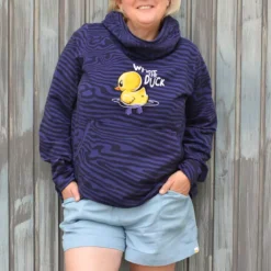 SanDaLu Stoffpanel What the Duck von Thorsten Berger Nähbeispiel