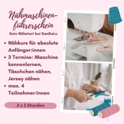 SanDaLu Nähmaschinenführerschein in Troisdorf