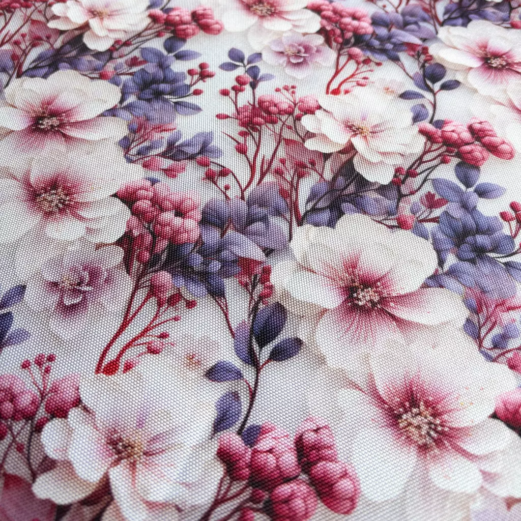 SanDaLu wasserabweisender Blumenstoff Detail