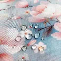 SanDaLu Oxford Stoff Flowing Bloom by Sarah Mariam mit Wassertropfen