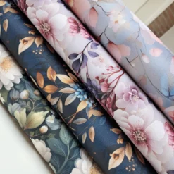 SanDaLu Oxfordgewebe Flowing Bloom by Sarah Mariam Blumen