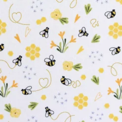 SanDaLu Bienenstoff Baumwolle Detail