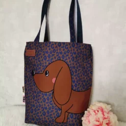 SanDaLu DIY Panel Cherry Picking Bag Dackel genäht