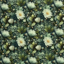 SanDaLu wasserabweisender Taschenstoff Blumenwiese