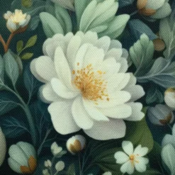 SanDaLu wasserabweisender Taschenstoff Blumenwiese Detail Blüte