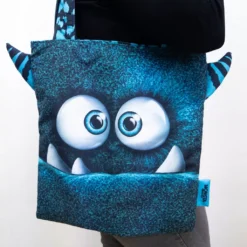 SanDaLu Taschenpanel Monsta Bag türkis von Thorsten Berger Tragebild Tasche