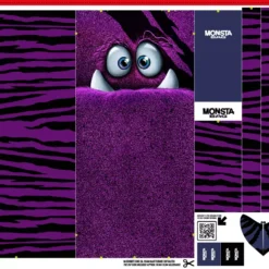 SanDaLu Taschenpanel Monsta Bag violett von Thorsten Berger