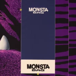 SanDaLu Taschenpanel Monsta Bag violett von Thorsten Berger Innentasche