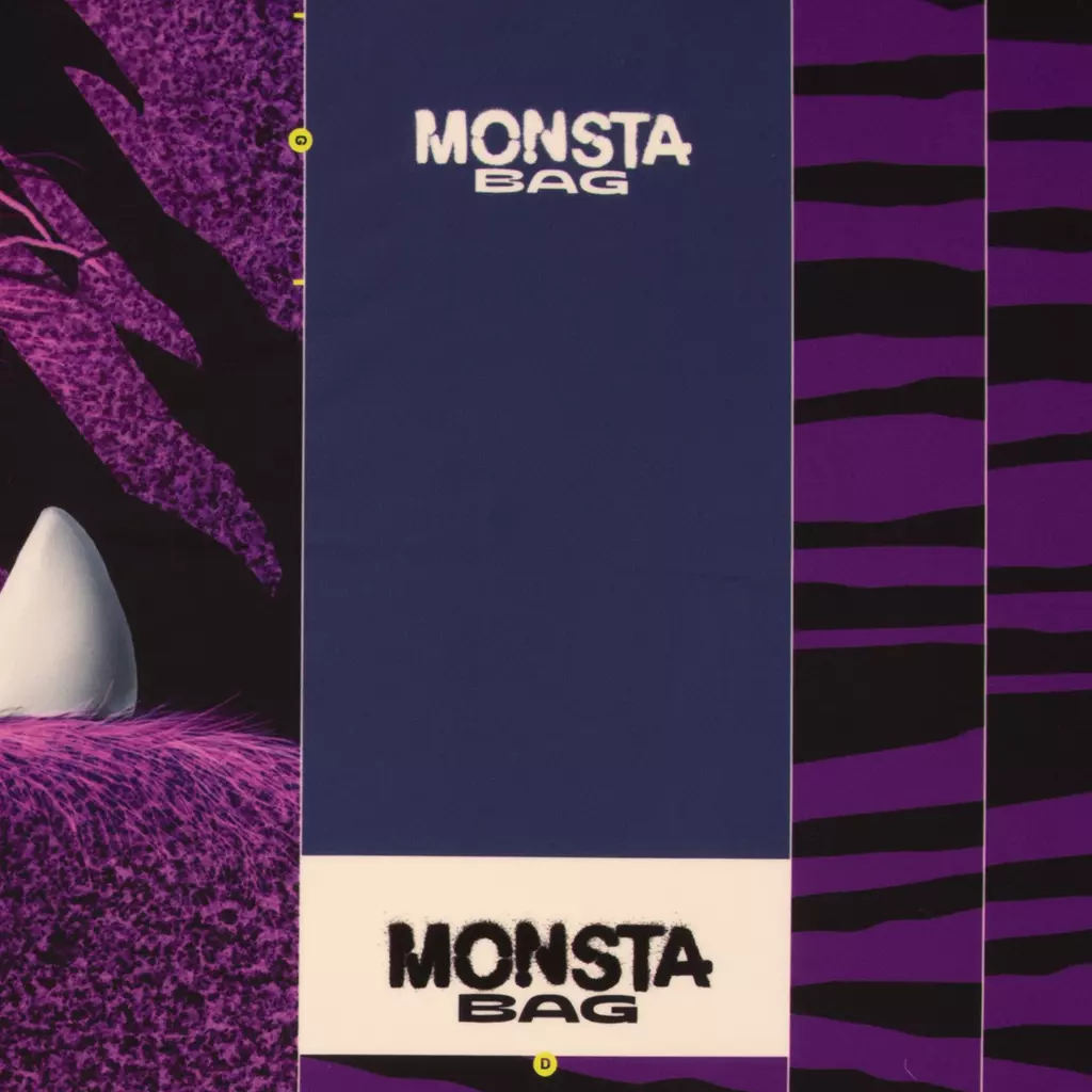 SanDaLu Taschenpanel Monsta Bag violett von Thorsten Berger Innentasche