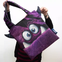 SanDaLu Taschenpanel Monsta Bag violett von Thorsten Berger fertig genähte Tasche