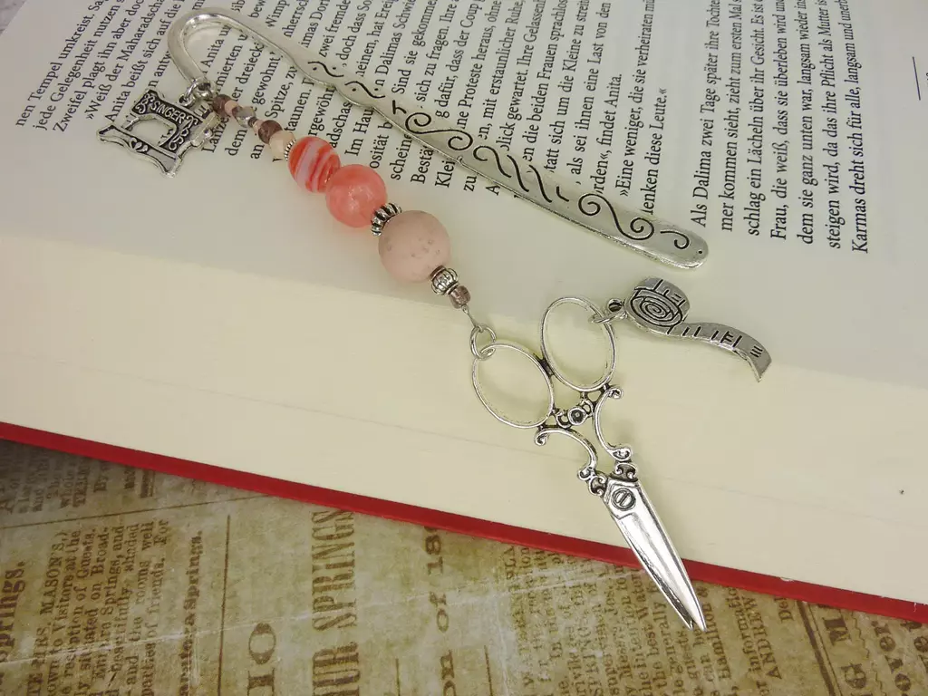 Geschenkidee SanDaLu Lesezeichen für Näherinnen