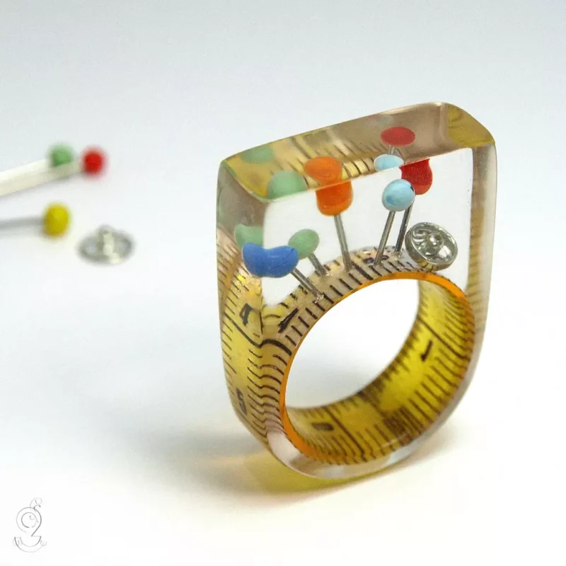 Geschenkidee Ring für Näherinnen