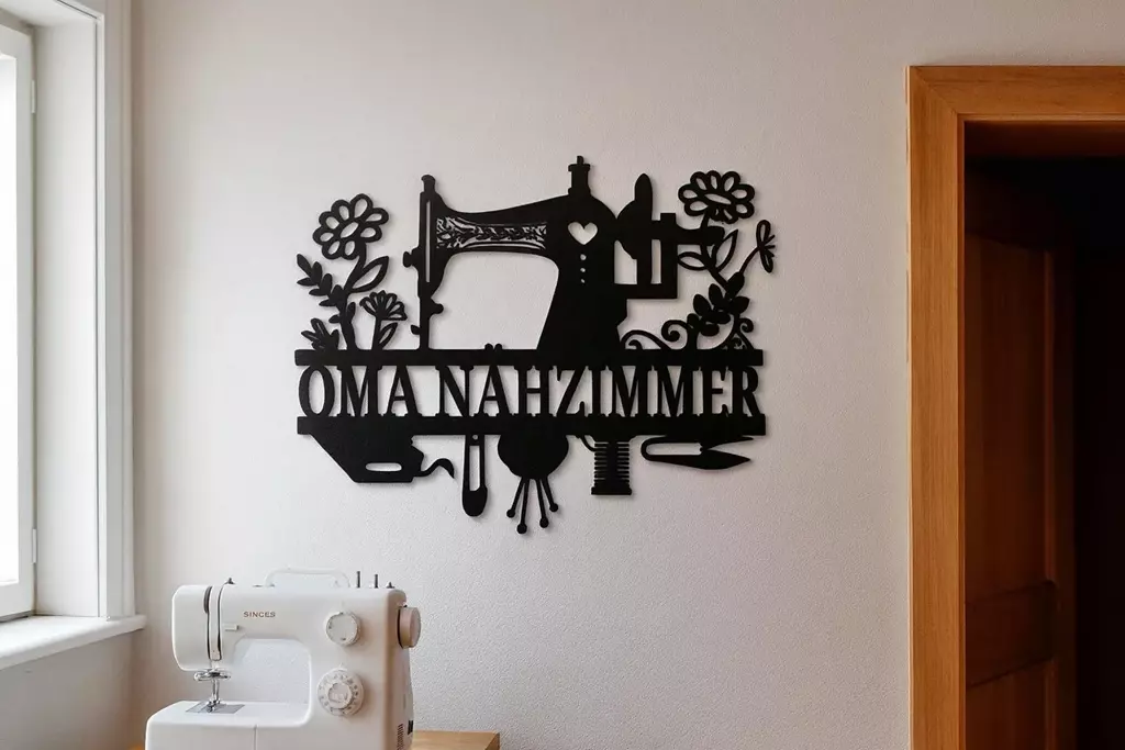 SanDaLu Wanddeko Nähzimmer