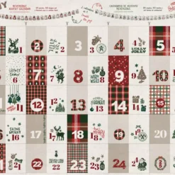 SanDaLu DiY Adventskalender Säckchen zum Selbernähen