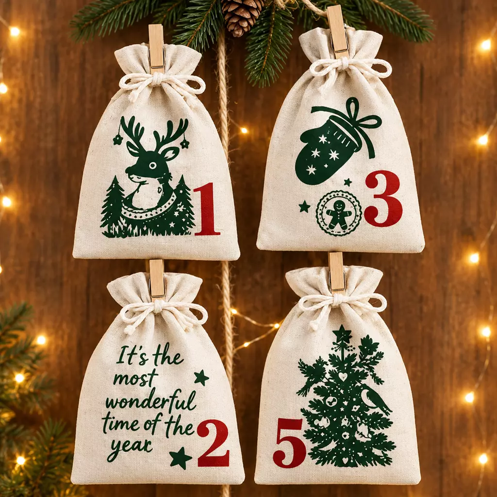 SanDaLu DiY Adventskalender Stoffpanel Nähbeispiel