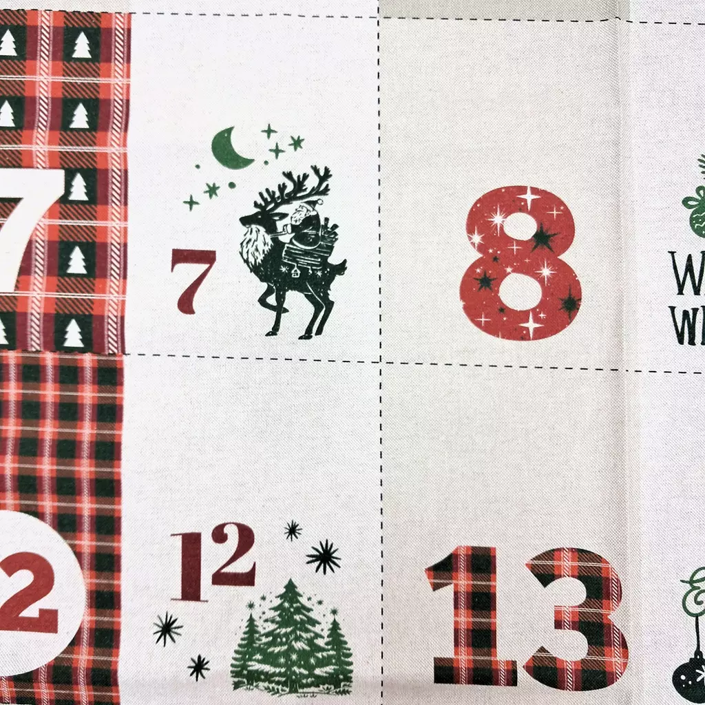 SanDaLu DiY Adventskalender Säckchen zum Selbernähen Detail