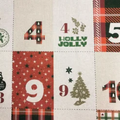 SanDaLu DiY Adventskalender Säckchen zum Selbernähen Zahlen und Sprüche