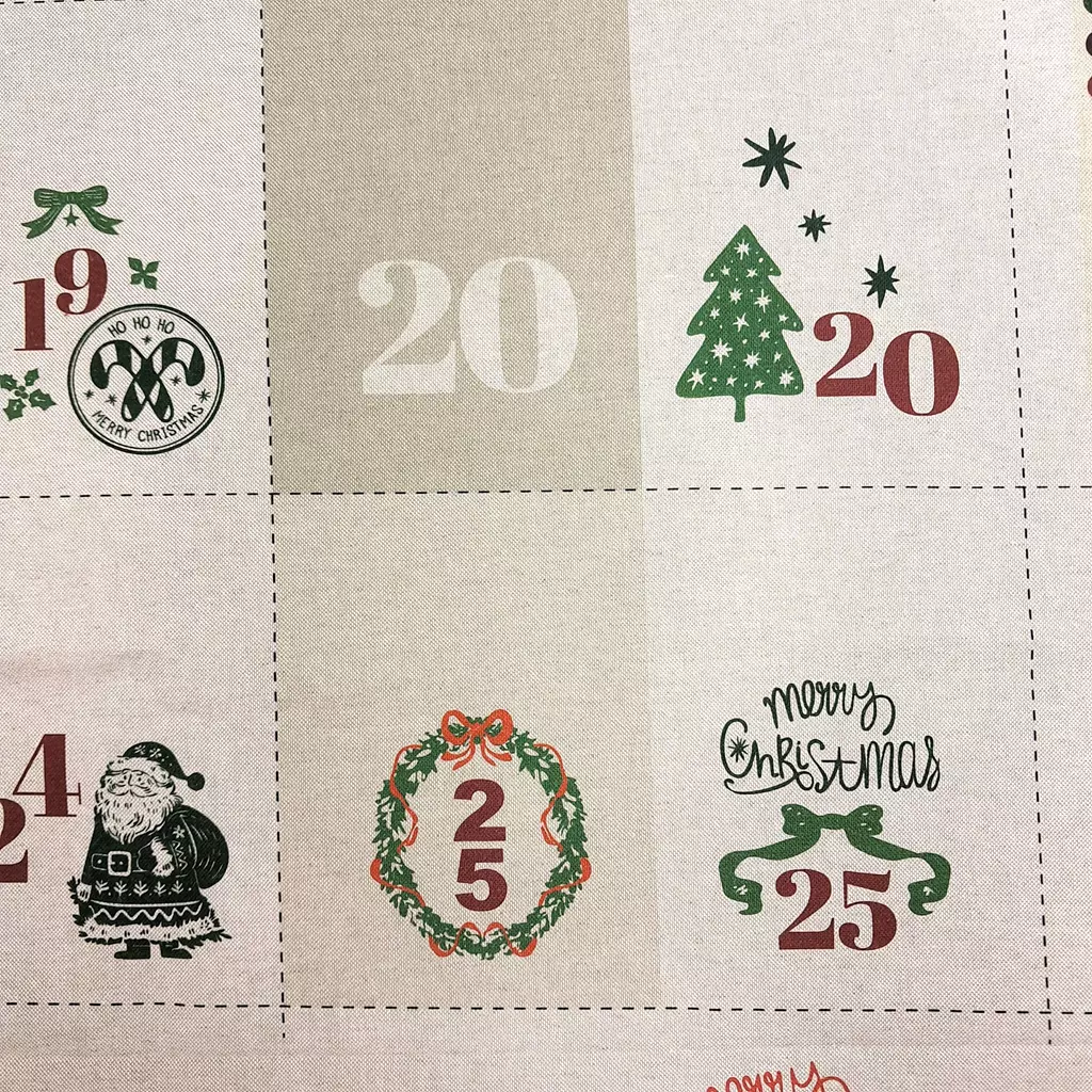 SanDaLu DiY Adventskalender Säckchen zum Selbernähen