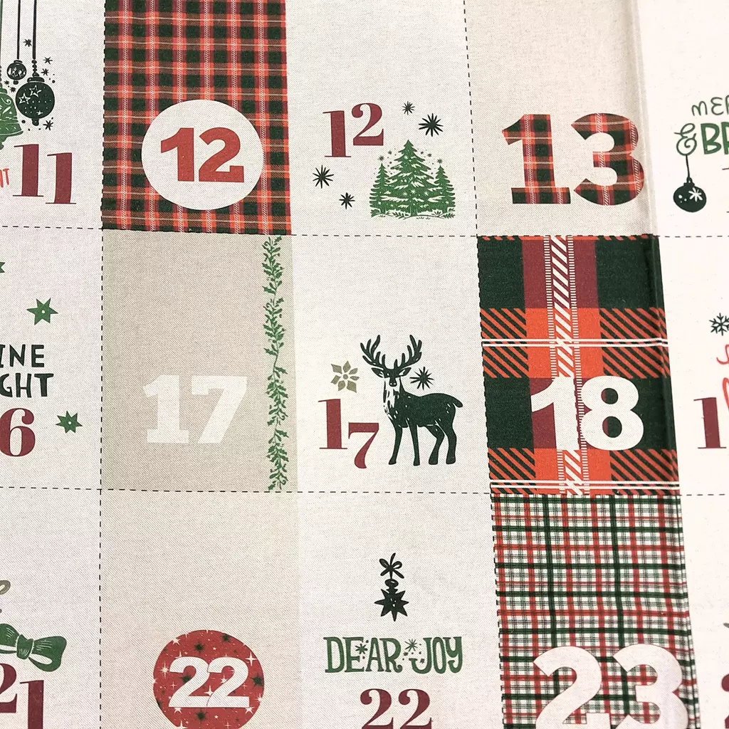 SanDaLu DiY Adventskalender Säckchen zum Selbernähen verschiedene Motive