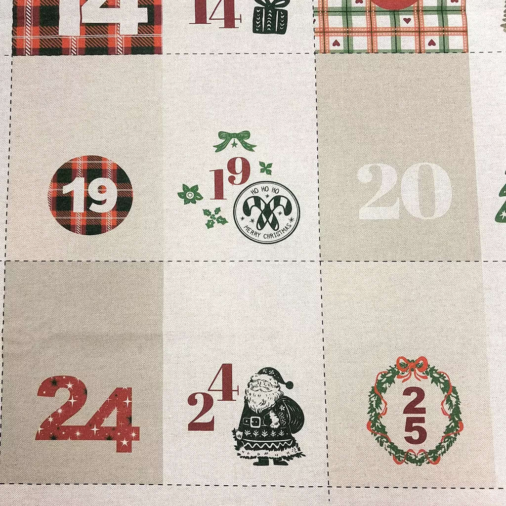 SanDaLu DiY Adventskalender Säckchen zum Selbernähen