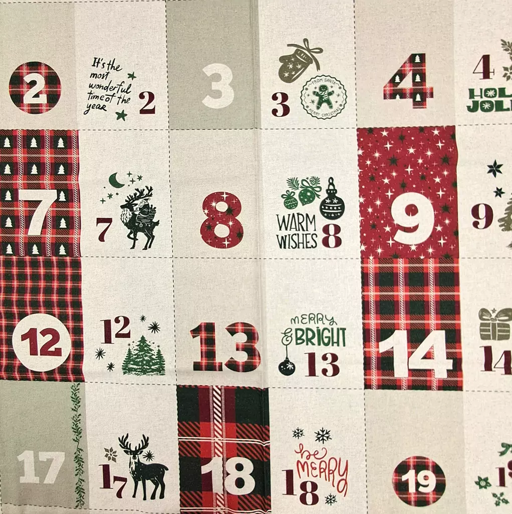 SanDaLu DiY Adventskalender Säckchen zum Selbernähen Überblick
