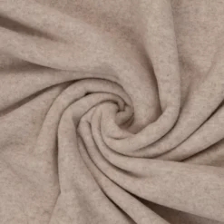 SanDaLu Merino Fleece in Beige drapiert